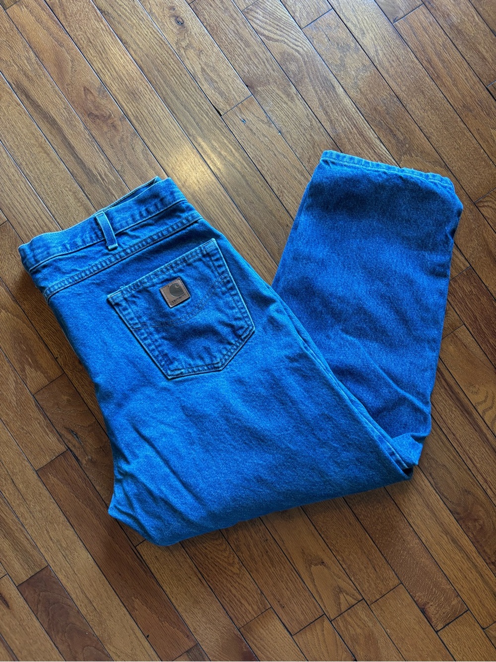 Carhartt Relaxed Fit Jeans Men's 40x28 B17 DST Workwear